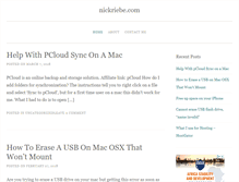 Tablet Screenshot of nickriebe.com